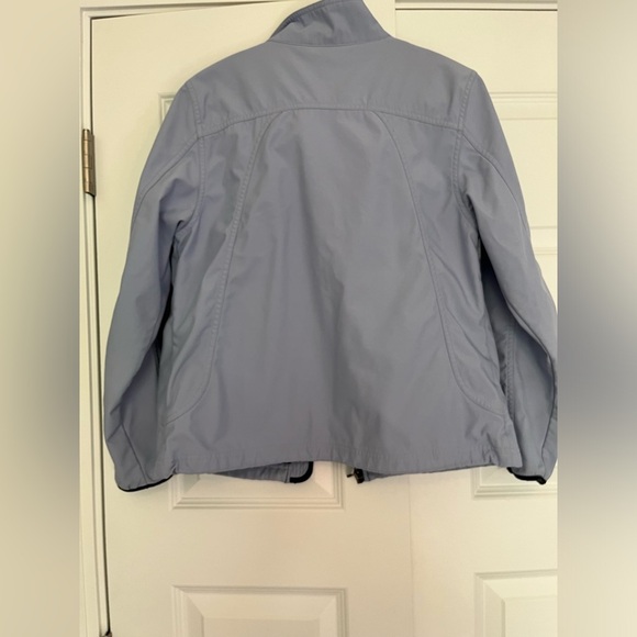 L.L. Bean Light Blue Windstopper Fall Rain Soft shell Jacket, Womens - Picture 7 of 8